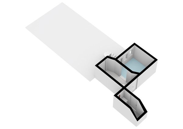 Floor plan - Baetostraat 7H, 1055 EP Amsterdam 